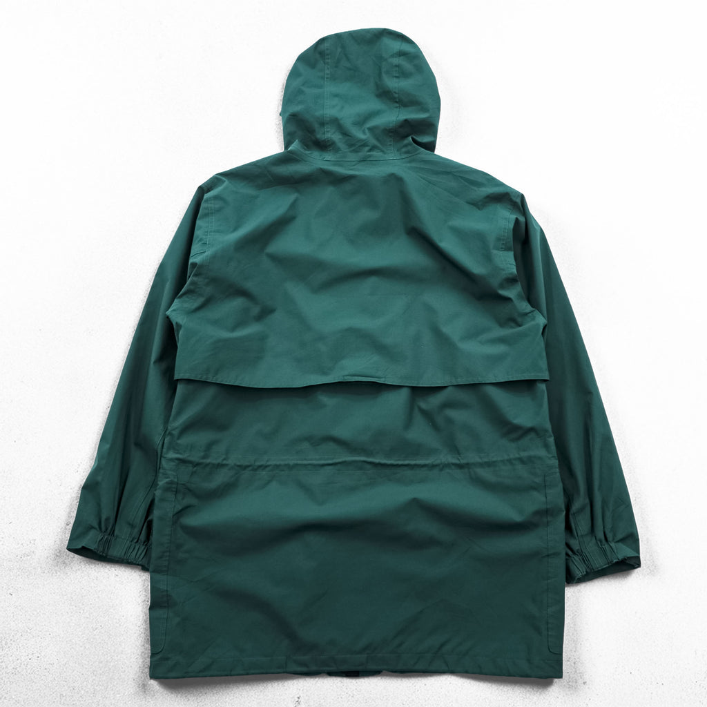 Eddie Bauer 90s Vintage Mountain Parka Shell Rain Jacket, Size M, Green, Gore-Tex, Waterproof, Drawcord