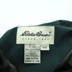 Eddie Bauer 90s Vintage Mountain Parka Shell Rain Jacket, Size M, Green, Gore-Tex, Waterproof, Drawcord