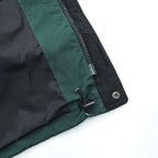 Eddie Bauer 90s Vintage Mountain Parka Shell Rain Jacket, Size M, Green, Gore-Tex, Waterproof, Drawcord