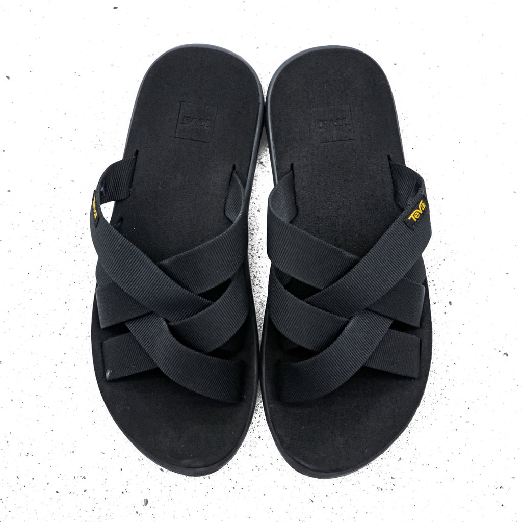 Teva VOYA SLIDE Sandal US9 Black 1099272B