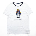 Polo Ralph Lauren Polo Bear Sailor Captain Ringer T-Shirt White Navy Slim Fit