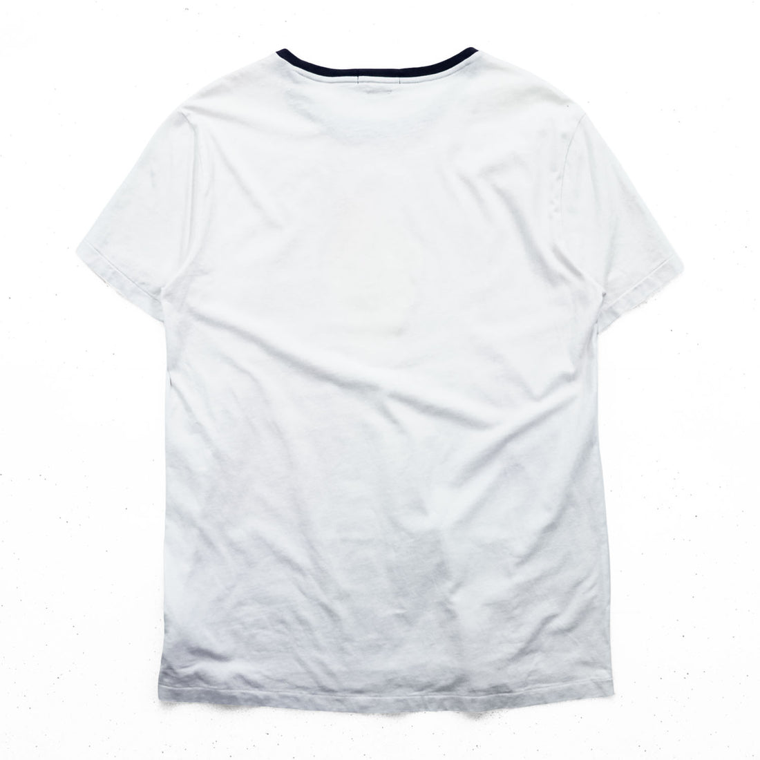 Polo Ralph Lauren Polo Bear Sailor Captain Ringer T-Shirt White Navy Slim Fit