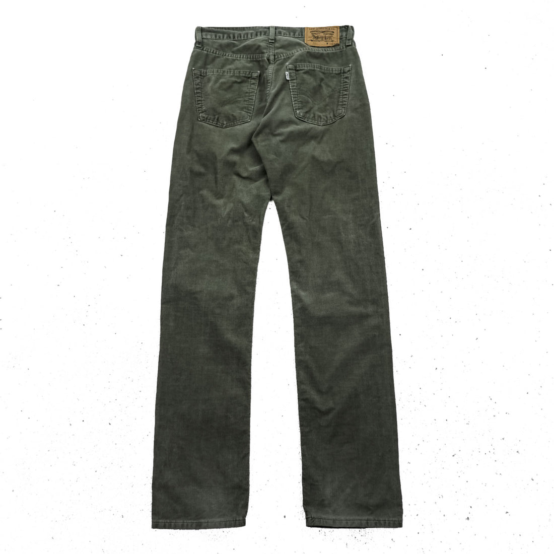 Levi's 90年代 ヴィンテージ ユーロリーバイス 551 コーデュロイパンツ M カーキ 白タブ ボタンフライ 551 6970 クロアチア製