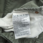 Levi's 90年代 ヴィンテージ ユーロリーバイス 551 コーデュロイパンツ M カーキ 白タブ ボタンフライ 551 6970 クロアチア製