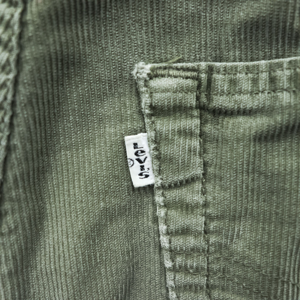 Levi's 90年代 ヴィンテージ ユーロリーバイス 551 コーデュロイパンツ M カーキ 白タブ ボタンフライ 551 6970 クロアチア製