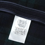 Brooks Brothers Zip-up Duffle Coat, Size L, Melton Wool Navy, Detachable Hoodie, 346