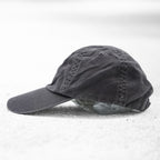 Polo Ralph Lauren cap, gray, small pony logo embroidery, vintage finish.