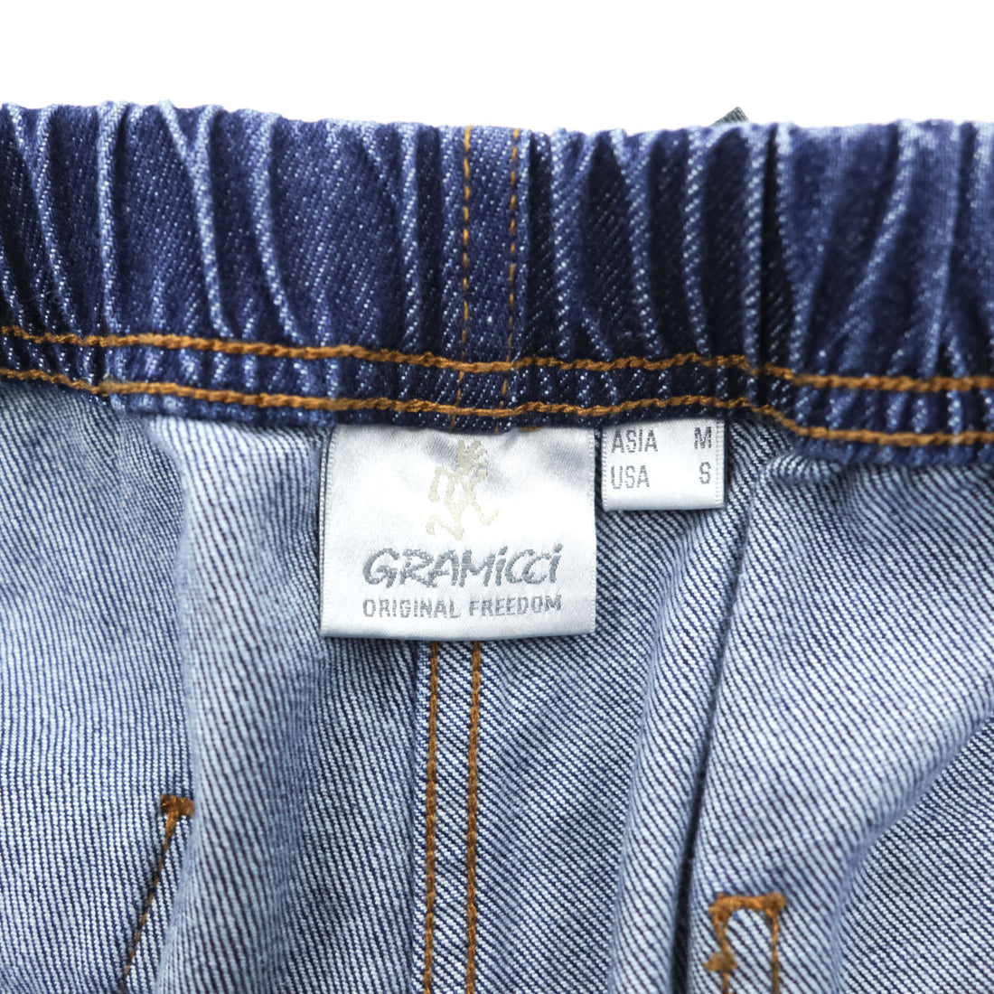 GRAMICCI Stretch Denim Loose Tapered Ridge Pants Denim Pants Jeans M Indigo Blue Wide Dark Blue Climbing 2025AW G5SU-P083