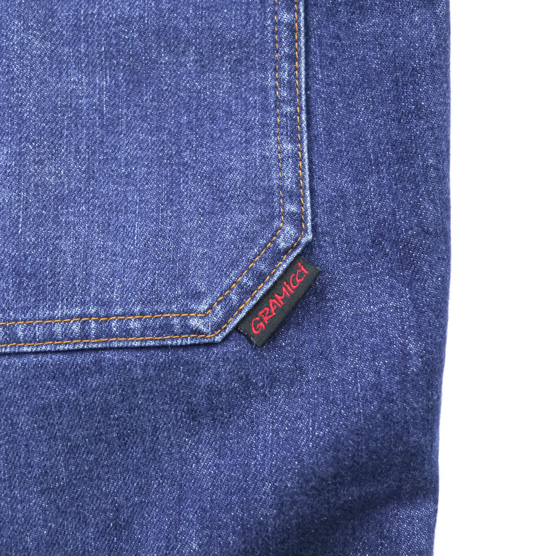 GRAMICCI Stretch Denim Loose Tapered Ridge Pants Denim Pants Jeans M Indigo Blue Wide Dark Blue Climbing 2025AW G5SU-P083
