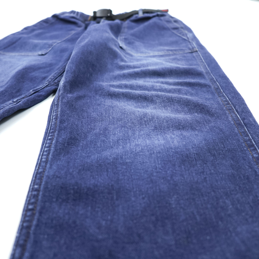 GRAMICCI Stretch Denim Loose Tapered Ridge Pants Denim Pants Jeans M Indigo Blue Wide Dark Blue Climbing 2025AW G5SU-P083