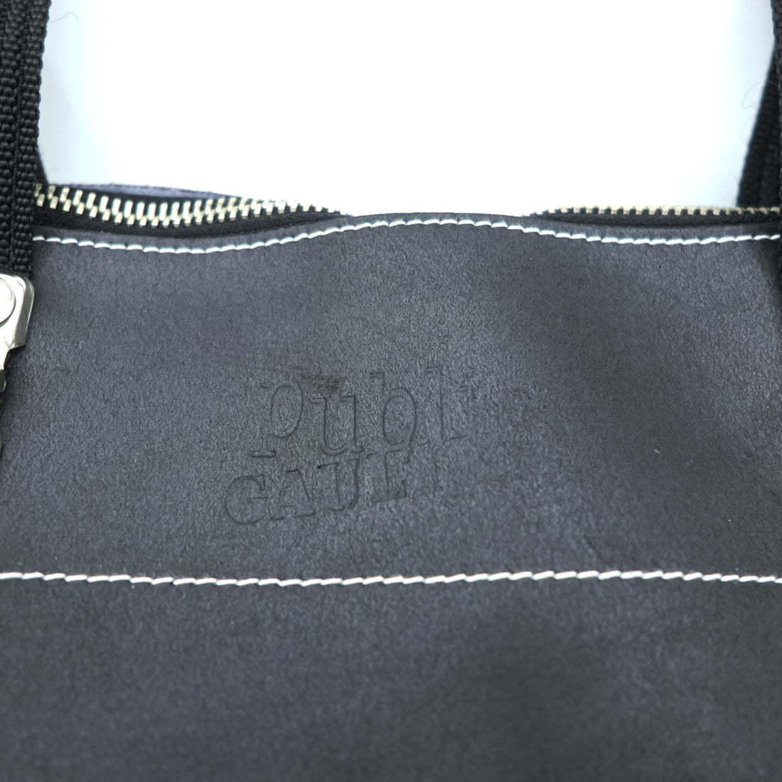 Jean Paul GAULTIER 90年代 ヴィンテージ Public Gaultier ショルダーバッグ トートバッグ ジップトップ 開閉 ブラック