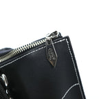 Jean Paul GAULTIER 90年代 ヴィンテージ Public Gaultier ショルダーバッグ トートバッグ ジップトップ 開閉 ブラック