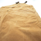 Carhartt ビッグサイズ R01-M ダック ビブ オーバーオール キャメル ブラウン ダブルニー コットン キャンバス Relaxed Fit メキシコ製 W42 L32 3XL