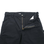 Carhartt B151 BLK Black Canvas Carpenter Work Pants Loose Original Fit Made in Mexico 38x32