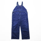 Dickies Denim Bib Overalls Indigo Workwear Made in Mexico Cotton