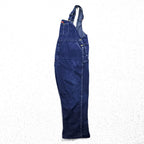 Dickies Denim Bib Overalls Indigo Workwear Made in Mexico Cotton