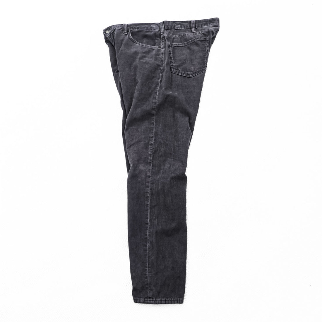 Patagonia Corduroy Pants Charcoal Gray Organic Cotton Straight Leg 36x32 Made in Sri Lanka