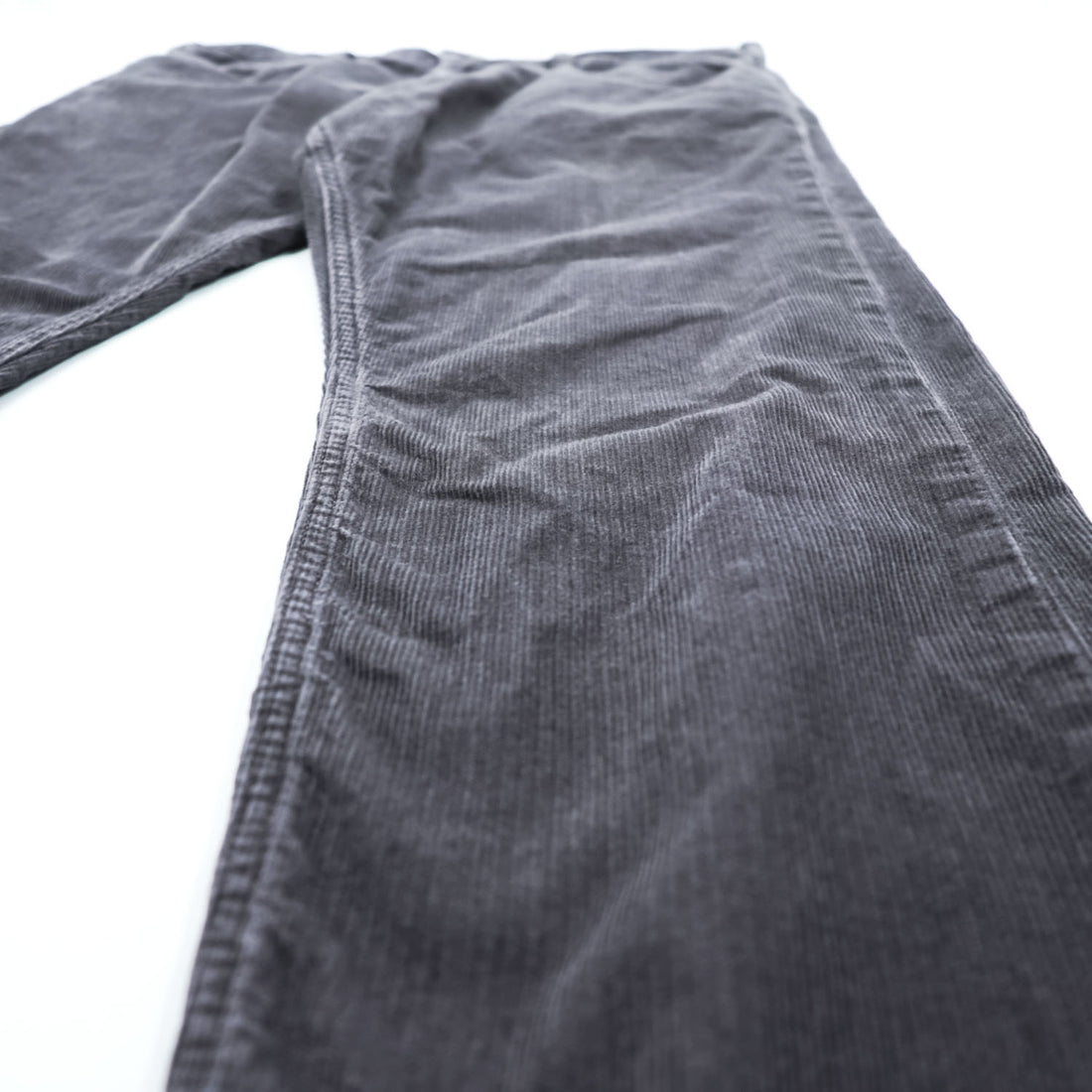 Patagonia Corduroy Pants Charcoal Gray Organic Cotton Straight Leg 36x32 Made in Sri Lanka