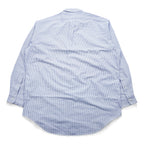Ralph Lauren 90年代 YARMOUTH ヴィンテージ 長袖 ボタンダウンシャツ XL ブルー ホワイト オックスフォード ストライプ スモールポニー ロゴ 刺繍 ジャマイカ製
