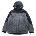 The North Face HyVent 3-in-1 Jacket Gray Black Removable Fleece Liner Hooded Men’s M