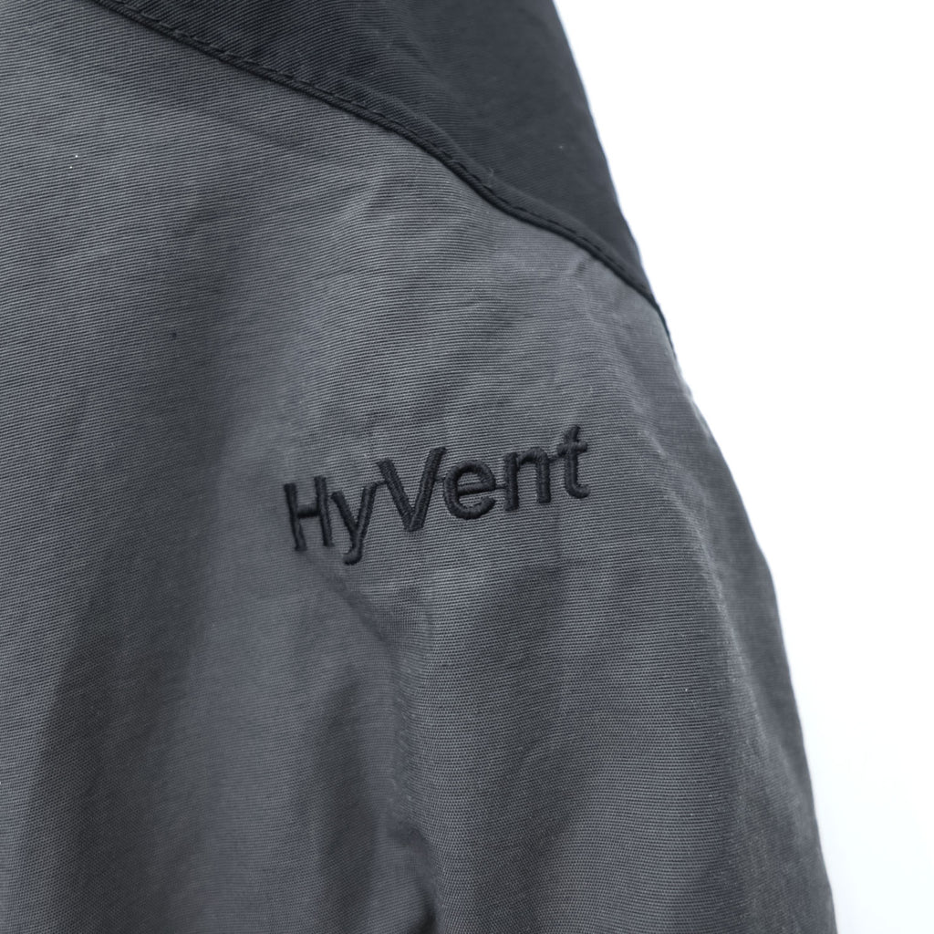 The North Face HyVent 3-in-1 Jacket Gray Black Removable Fleece Liner Hooded Men’s M