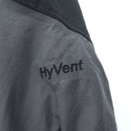 The North Face HyVent 3-in-1 Jacket Gray Black Removable Fleece Liner Hooded Men’s M