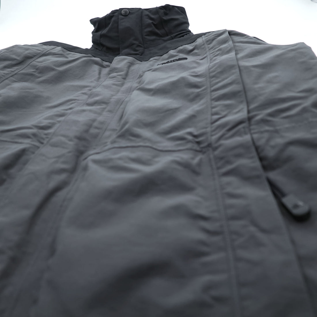 The North Face HyVent 3-in-1 Jacket Gray Black Removable Fleece Liner Hooded Men’s M