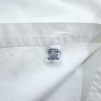 Ralph Lauren 90年代 YARMOUTH ヴィンテージ 長袖 ボタンダウンシャツ XXL ホワイト オックスフォード スモールポニー ロゴ 刺繍