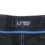 ARMANI JEANS Slim Fit Denim Pants, Size L, Black, Stretch, J081M