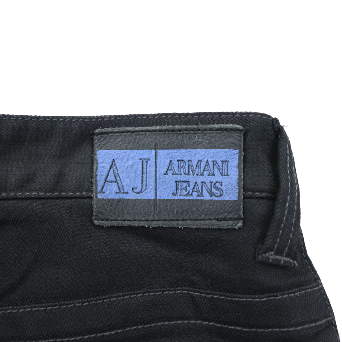 ARMANI JEANS Slim Fit Denim Pants, Size L, Black, Stretch, J081M