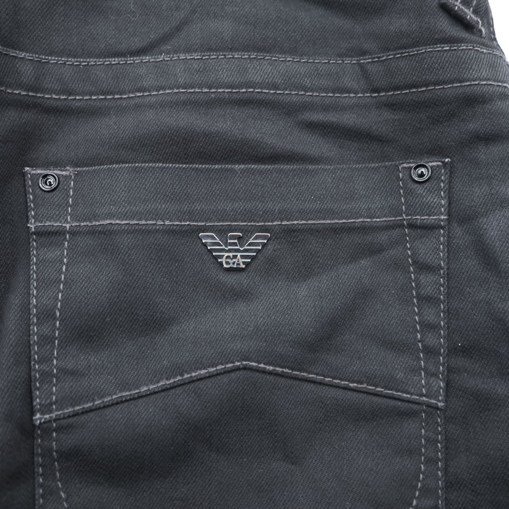 ARMANI JEANS Slim Fit Denim Pants, Size L, Black, Stretch, J081M
