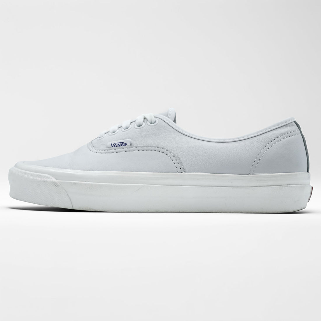 VANS discontinued Anaheim Collection Authentic ANAHEIM FACTORY AUTHENTIC 44DX LEATHER low-cut sneakers US9 White