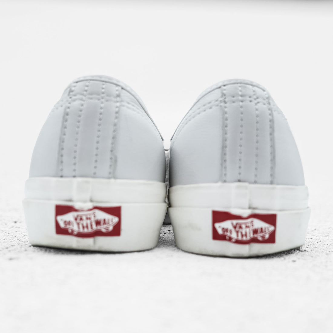 VANS アナハイムコレクション 廃番 オーセンティック AUTHENTIC 44DX LEATHER ローカットスニーカー 27cm ホワイト ANAHEIM FACTORY