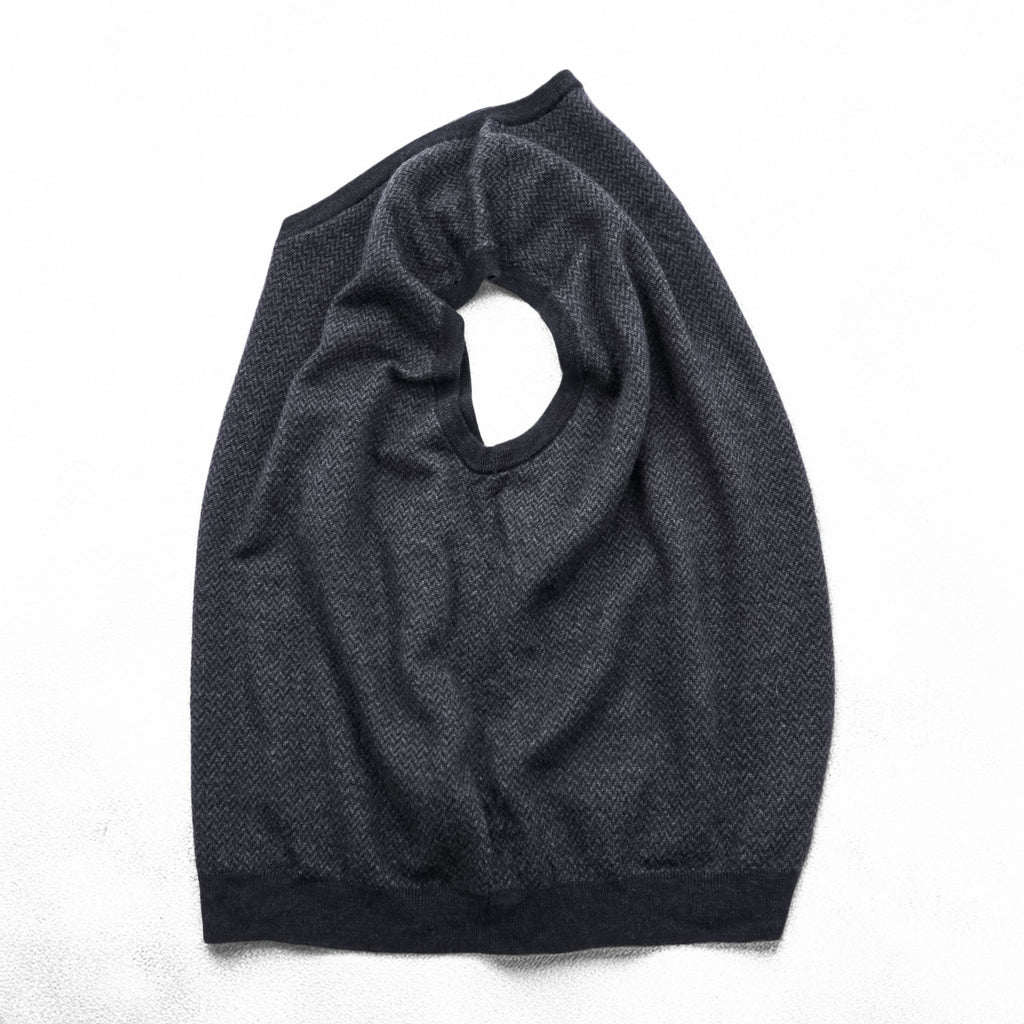 Brooks Brothers エクストラファイン メリノウール Vネック ニットベスト L グレー EXTRA FINE ITALIAN MERINO