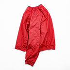 POLO GOLF Ralph Lauren 90年代 ヴィンテージ ピステ プルオーバー ジャージ L レッド 防水 メッシュライナー サイドジップ スリット