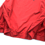 POLO GOLF Ralph Lauren 90年代 ヴィンテージ ピステ プルオーバー ジャージ L レッド 防水 メッシュライナー サイドジップ スリット