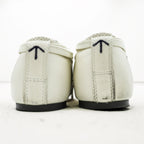 Maison MIHARA YASUHIRO x Nigel Cabourn Split Sneaker Low Top Navy Ivory Canvas Leather C08FW702 EU42