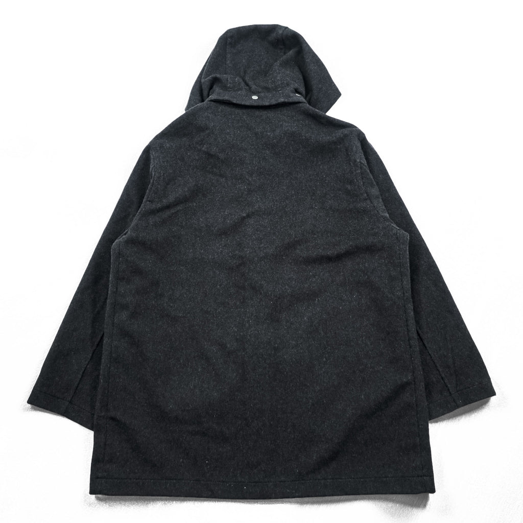 Polo Ralph Lauren 90s Vintage Duffle Coat XL Gray Melton Wool Triangle Tag