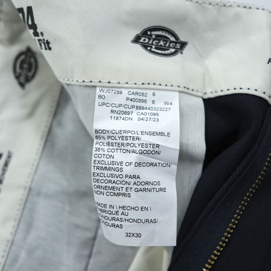 Dickies 874 FLEX オリジナルフィット チノパンツ ワークパンツ M ダーク ネイビー 11874