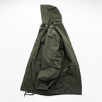 Carhartt Hickman Coat Mod Parka Field Jacket, Size XL, Khaki, Padded, Detachable Hoodie, Epaulets, Drawcord