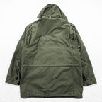 Carhartt Hickman Coat Mod Parka Field Jacket, Size XL, Khaki, Padded, Detachable Hoodie, Epaulets, Drawcord