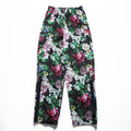 NIKE Track Pants S Black, Green, Pink Patterned Femme Floral Print Pants Floral Pattern Mesh Liner Breathable CU6517-010
