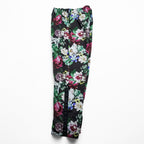 NIKE Track Pants S Black, Green, Pink Patterned Femme Floral Print Pants Floral Pattern Mesh Liner Breathable CU6517-010