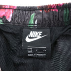 NIKE Track Pants S Black, Green, Pink Patterned Femme Floral Print Pants Floral Pattern Mesh Liner Breathable CU6517-010