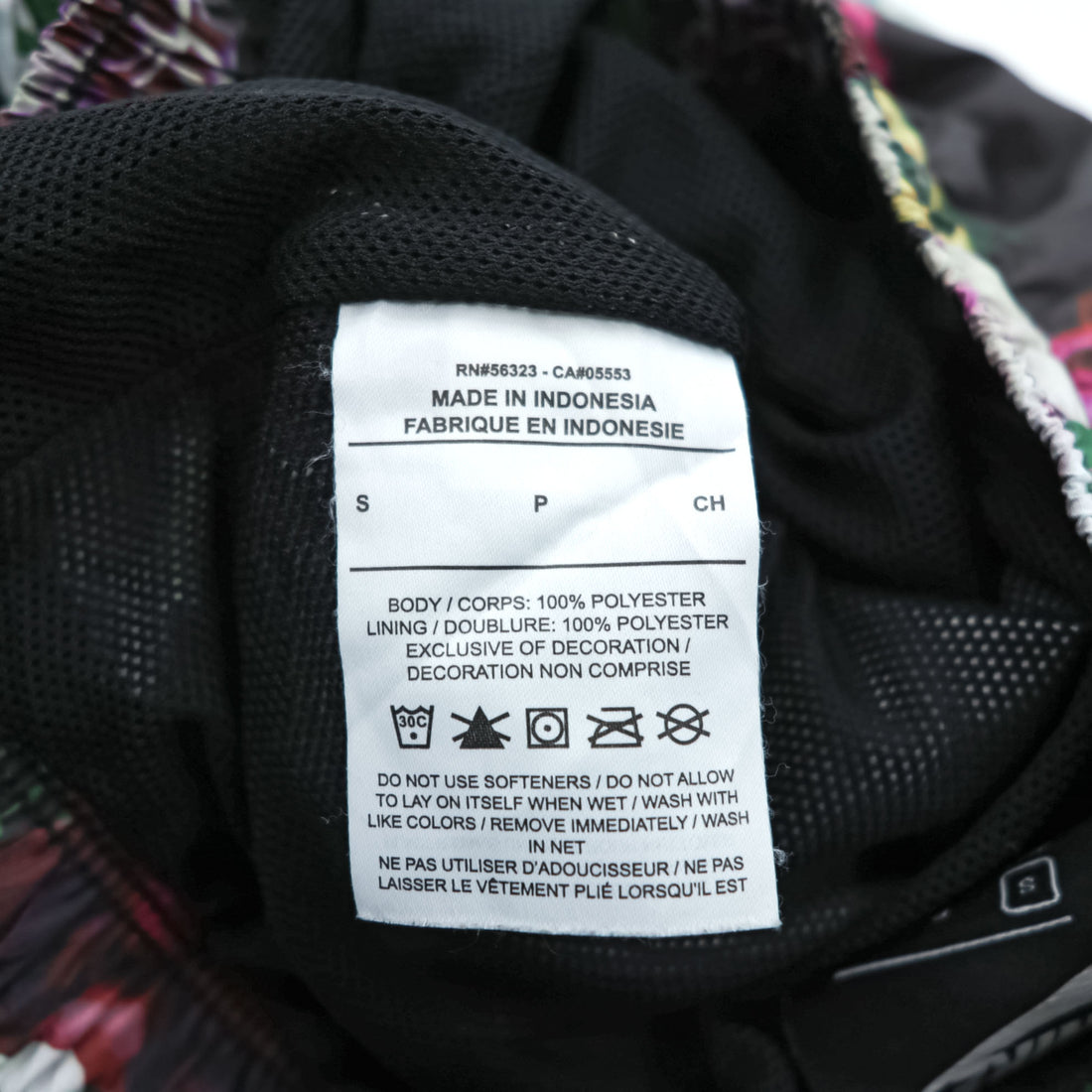 NIKE Track Pants S Black, Green, Pink Patterned Femme Floral Print Pants Floral Pattern Mesh Liner Breathable CU6517-010