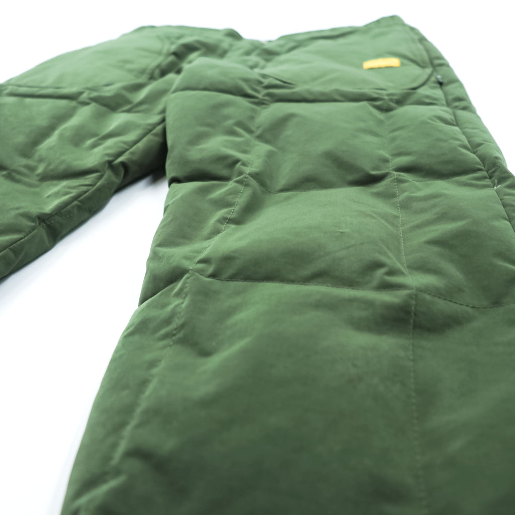 NATAL DESIGN × NANGA Japan Made Shell Outdoor Puffer Pants S Khaki Premium White Duck Down