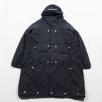 alk phenix Mountain Parka Shell Rain Jacket L Black Dome Coat P09520T51