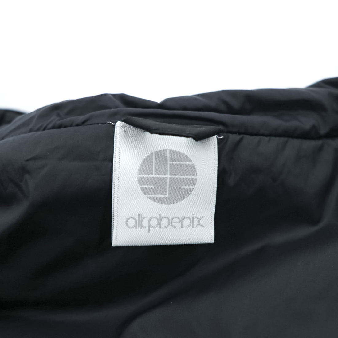 alk phenix Mountain Parka Shell Rain Jacket L Black Dome Coat P09520T51