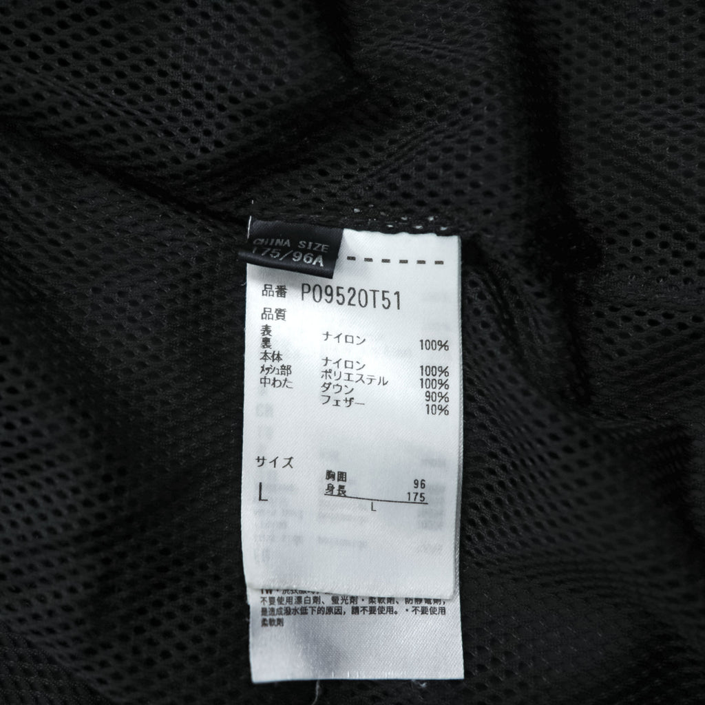 alk phenix Mountain Parka Shell Rain Jacket L Black Dome Coat P09520T51