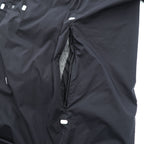 alk phenix Mountain Parka Shell Rain Jacket L Black Dome Coat P09520T51